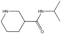 N-(propan-2-yl)piperidine-3-carboxamide Struktur