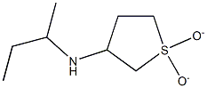 N-(sec-butyl)-N-(1,1-dioxidotetrahydrothien-3-yl)amine Struktur