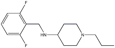 N-[(2,6-difluorophenyl)methyl]-1-propylpiperidin-4-amine Struktur