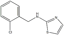 N-[(2-chlorophenyl)methyl]-1,3-thiazol-2-amine Struktur