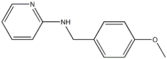 N-[(4-methoxyphenyl)methyl]pyridin-2-amine Struktur