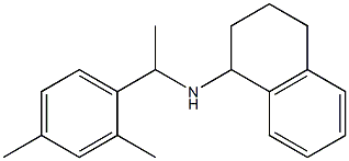 N-[1-(2,4-dimethylphenyl)ethyl]-1,2,3,4-tetrahydronaphthalen-1-amine Struktur