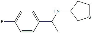 N-[1-(4-fluorophenyl)ethyl]thiolan-3-amine Struktur