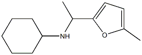 N-[1-(5-methylfuran-2-yl)ethyl]cyclohexanamine Struktur