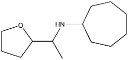 N-[1-(oxolan-2-yl)ethyl]cycloheptanamine Struktur