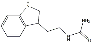 N-[2-(2,3-dihydro-1H-indol-3-yl)ethyl]urea Struktur