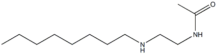 N-[2-(octylamino)ethyl]acetamide Struktur