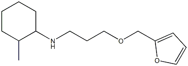 N-[3-(furan-2-ylmethoxy)propyl]-2-methylcyclohexan-1-amine Struktur