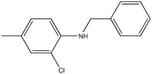 N-benzyl-2-chloro-4-methylaniline Struktur