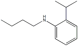 N-butyl-2-(propan-2-yl)aniline Struktur