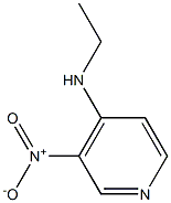 N-ethyl-3-nitropyridin-4-amine Struktur