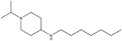 N-heptyl-1-(propan-2-yl)piperidin-4-amine Struktur