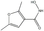 N-hydroxy-2,5-dimethyl-3-furamide Struktur