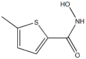 N-hydroxy-5-methylthiophene-2-carboxamide Struktur