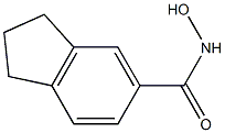 N-hydroxyindane-5-carboxamide Struktur