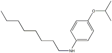 N-octyl-4-(propan-2-yloxy)aniline Struktur