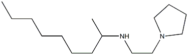 nonan-2-yl[2-(pyrrolidin-1-yl)ethyl]amine Struktur