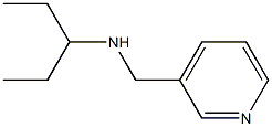 pentan-3-yl(pyridin-3-ylmethyl)amine Struktur