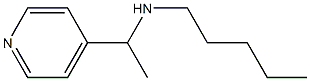 pentyl[1-(pyridin-4-yl)ethyl]amine Struktur