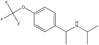 propan-2-yl({1-[4-(trifluoromethoxy)phenyl]ethyl})amine