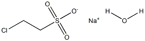 sodium 2-chloroethane-1-sulfonate hydrate Struktur