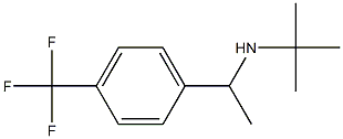 tert-butyl({1-[4-(trifluoromethyl)phenyl]ethyl})amine Struktur