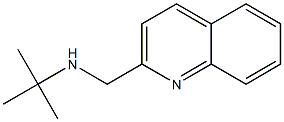 tert-butyl(quinolin-2-ylmethyl)amine Struktur