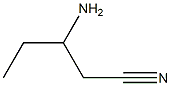 Pentanenitrile, 3-amino- Struktur