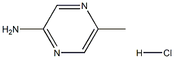 2-Amino-5-methylpyrazine hydrochloride Struktur