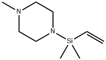 Piperazine,  1-(ethenyldimethylsilyl)-4-methyl- Struktur