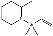 Piperidine,  1-(ethenyldimethylsilyl)-2-methyl- Struktur