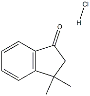 3,3-Dimethyl-1-indanone hydrochloride Struktur