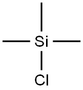 TRIMETHYL CHLOROSILANE 99% extrapure Struktur