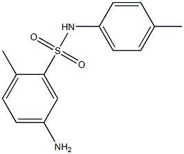 2-Methyl-5-Amino-(4'-Methyl)benzenesulfonanilide Struktur