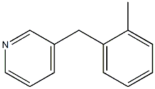 3-(2-methylbenzyl)pyridine Struktur