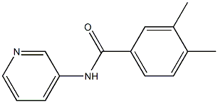 3,4-dimethyl-N-(3-pyridinyl)benzamide Struktur