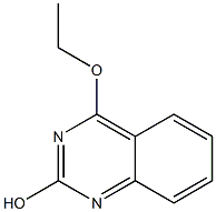 4-ethoxy-2-quinazolinol Struktur