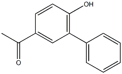 1-(6-Hydroxy[1,1′-biphenyl]-3-yl)ethanone Struktur