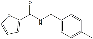 N-[1-(4-methylphenyl)ethyl]-2-furamide Struktur