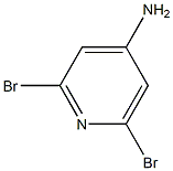 2,6-dibromopyridin-4-ylamine Struktur