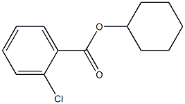 cyclohexyl 2-chlorobenzoate Struktur