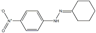 cyclohexanone {4-nitrophenyl}hydrazone Struktur