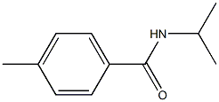 4-methyl-N-(1-methylethyl)benzamide Struktur