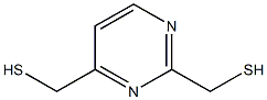 [2-(sulfanylmethyl)-4-pyrimidinyl]methanethiol Struktur