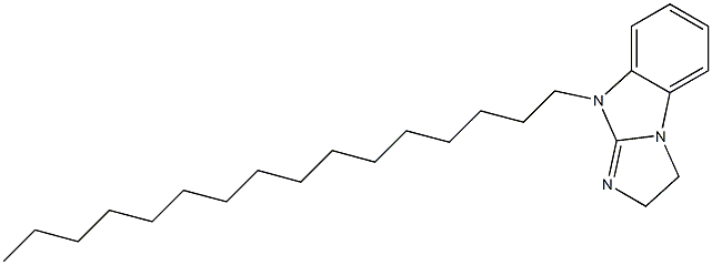 9-hexadecyl-2,9-dihydro-3H-imidazo[1,2-a]benzimidazole Struktur