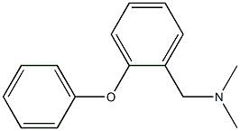 N,N-dimethyl-N-(2-phenoxybenzyl)amine Struktur