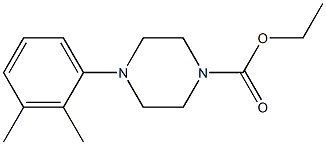 ethyl 4-(2,3-dimethylphenyl)-1-piperazinecarboxylate Struktur