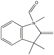 2-Methylene-1,3,3-trimethylindolinaldehyde Struktur