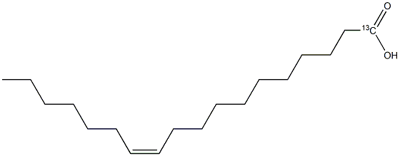 cis-Vaccenic  acid-1-13C Struktur