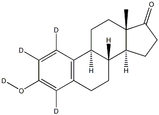 Estrone-d4 Struktur